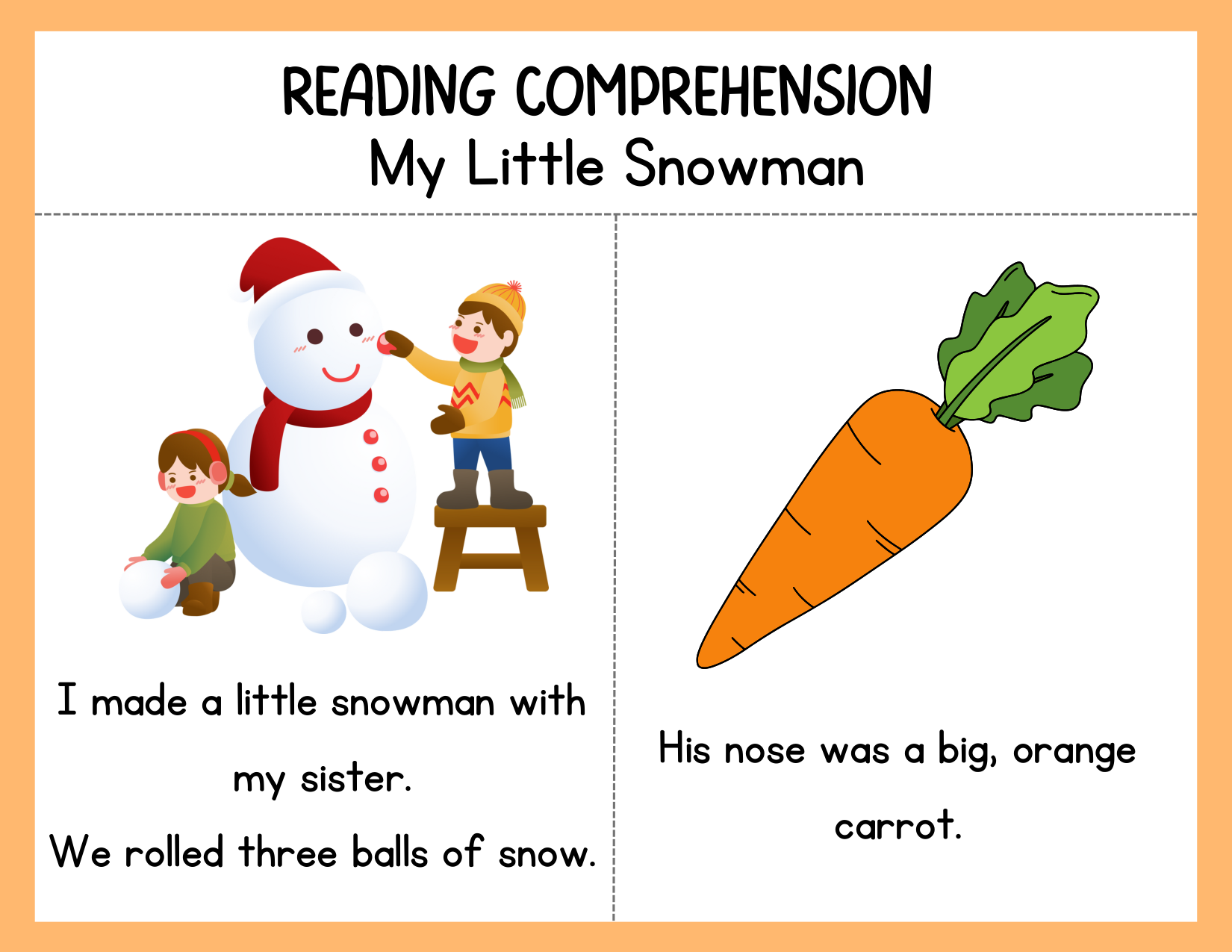 Reading Comprehension Preview