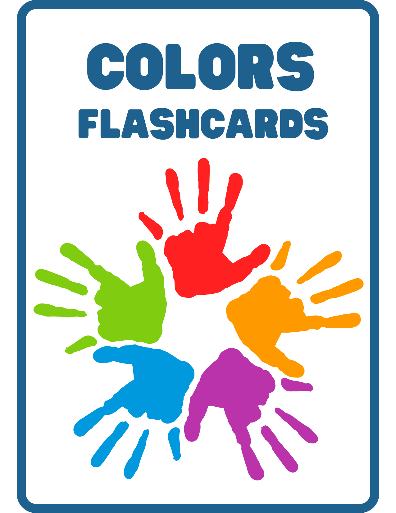 Colors Flashcards Printable Preview