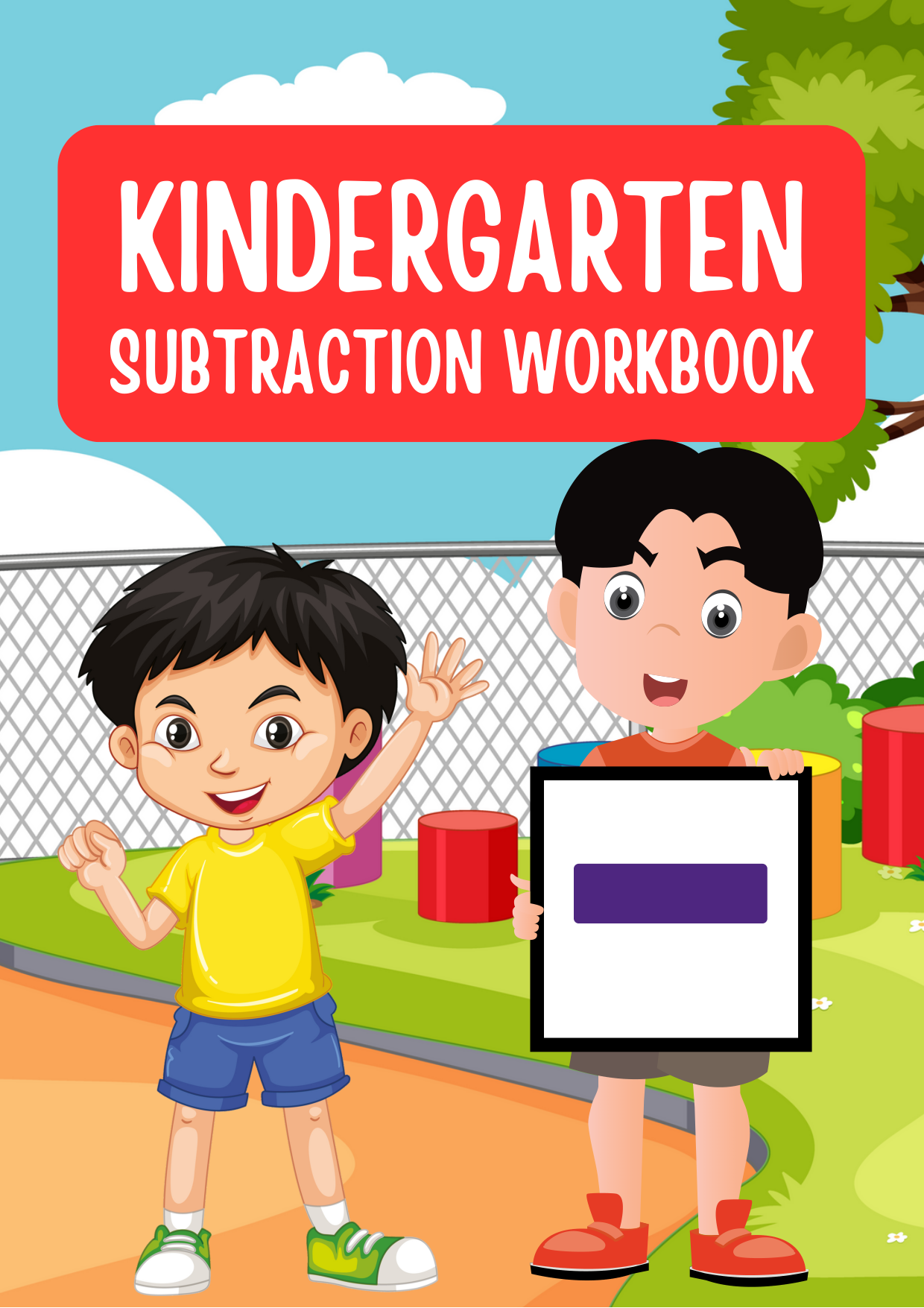 Kindergarten Math Subtraction Worksheet Preview