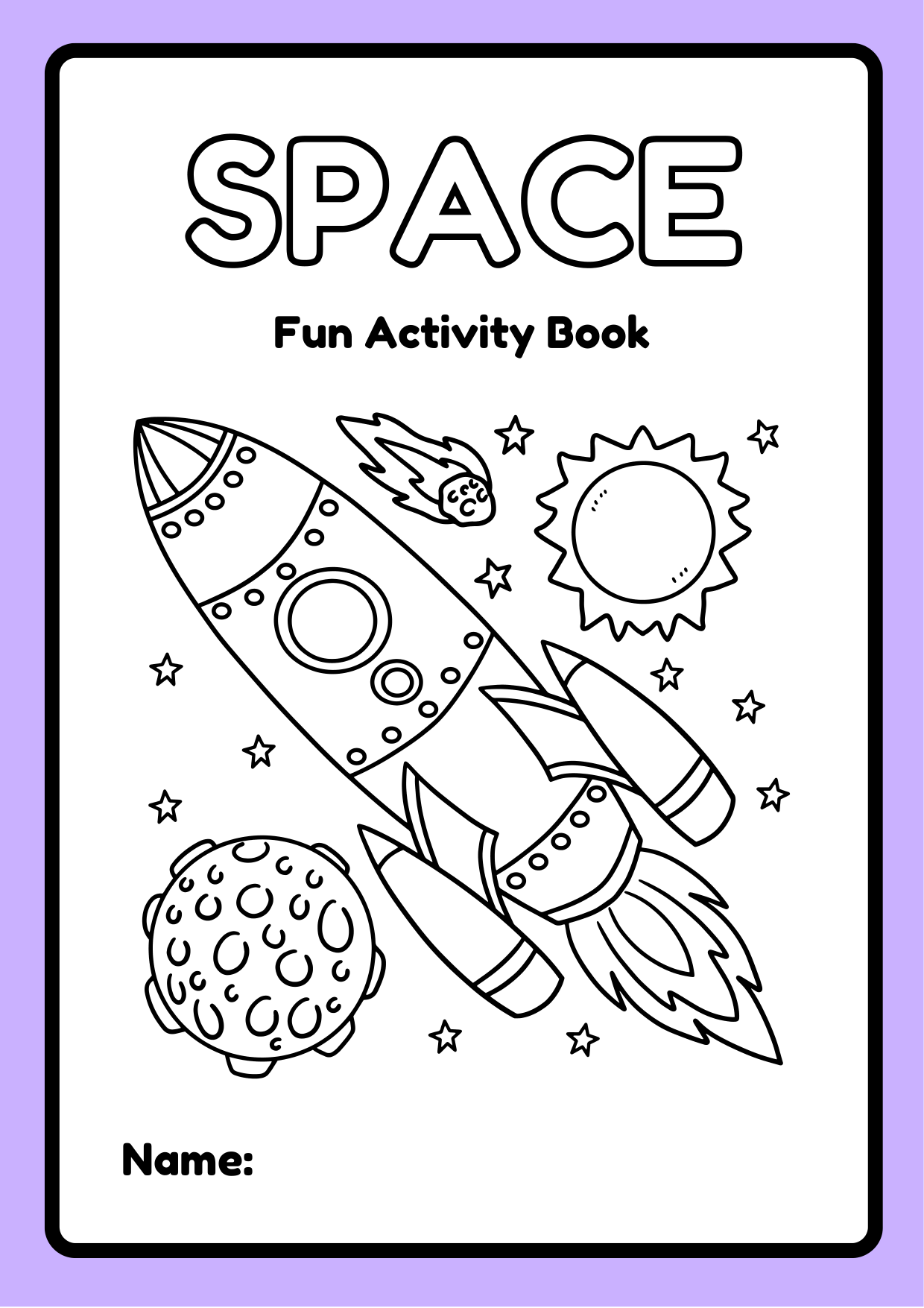 Space Science and Nature Activity Worksheet Preview
